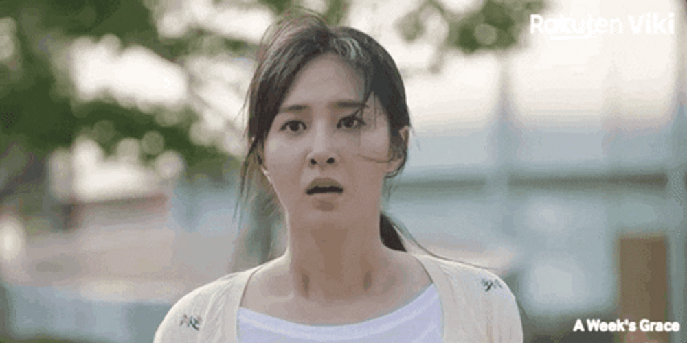 Kdrama A Weeks Grace Yuri Shocked Reaction GIF