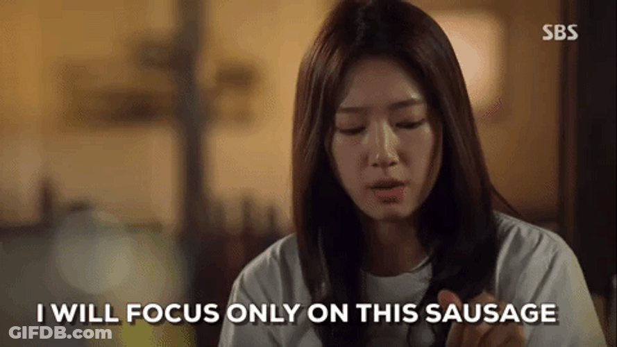 Kdrama Park Shin Hye Sausage Meme GIF