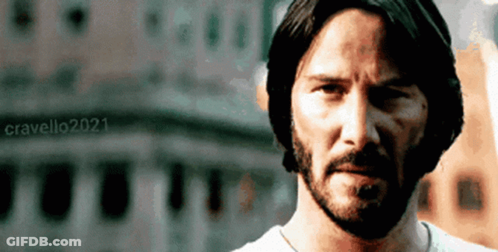 Keanu Reeves As John Wick  Rules GIF