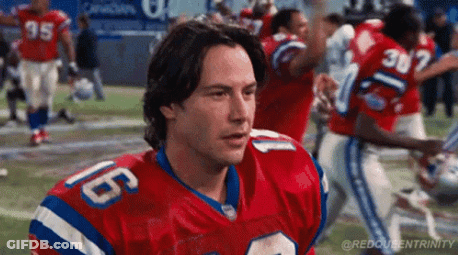 Keanu Reeves In Shane Falco GIF
