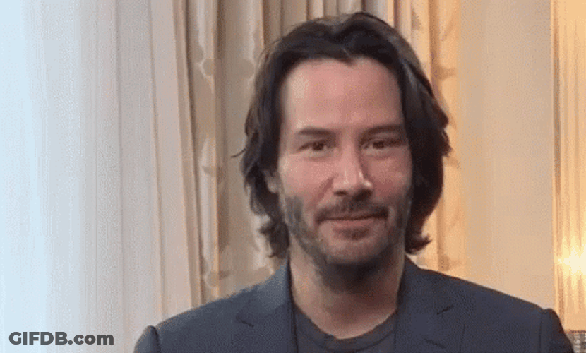 Keanu Reeves What's That GIF