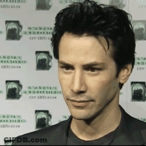 Keanu Reeves Younger Days GIF