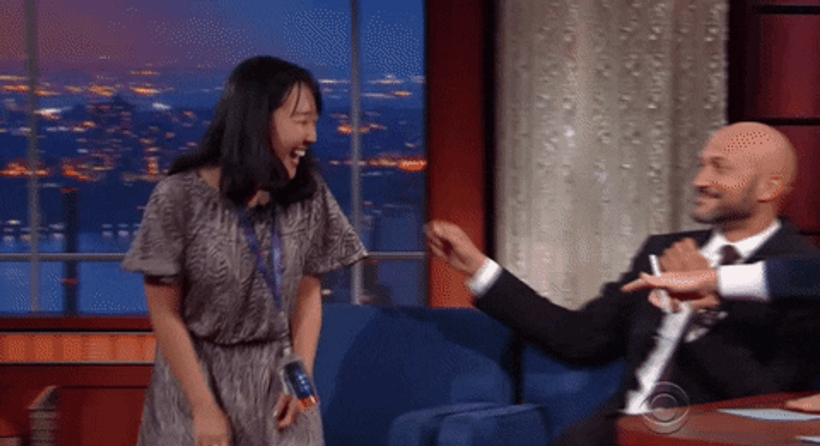 Keegan-Michael Key Hugs And Kisses GIF