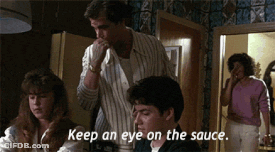 Keep An Eye On The Sauce Goodfellas GIF