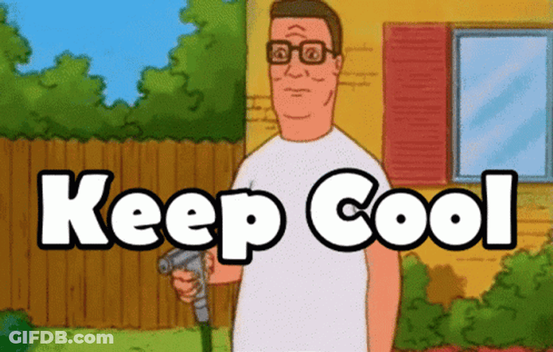 Keep Cool Hank Hill GIF