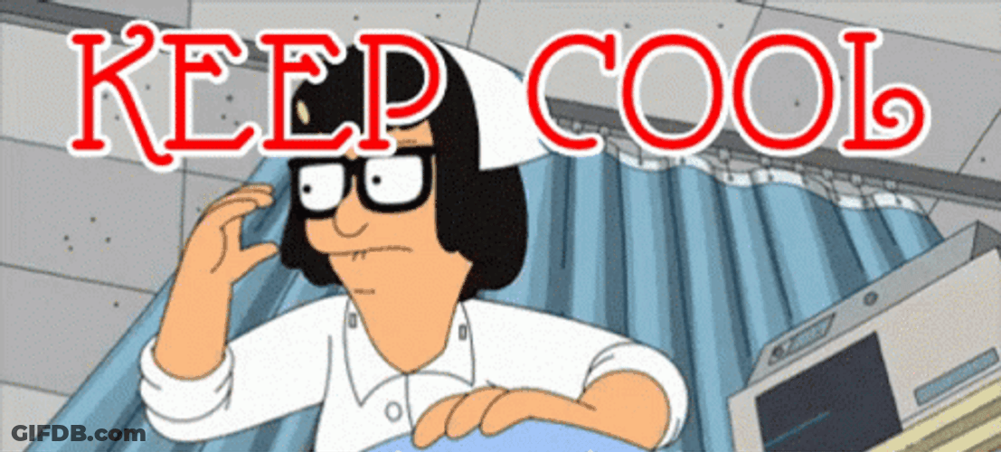 Keep Cool Tina Belcher GIF