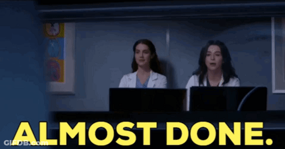 Keep Going Friday Is Almost Here GIF