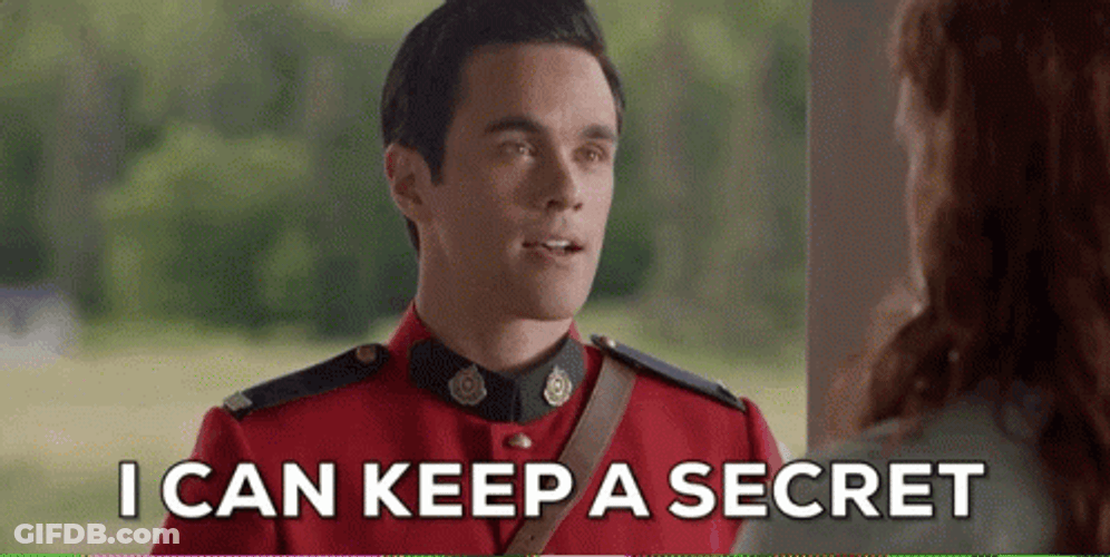 Keep It Secret I Can Keep It Safe GIF