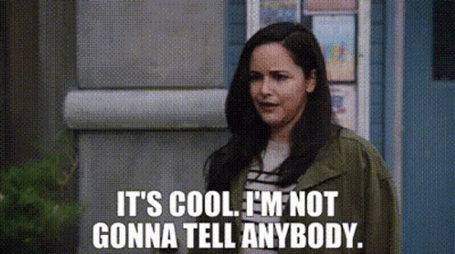 Keep It Secret With Anybody Keep It Safe GIF