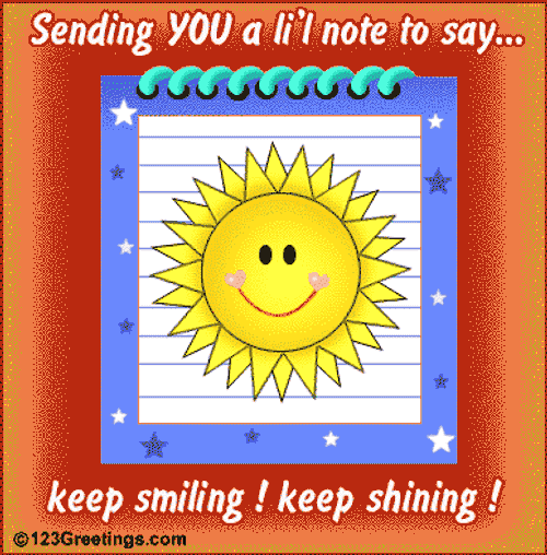 Keep Smiling You Are My Sunshine GIF