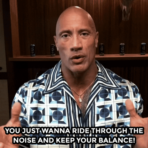 Keep Your Balance Dwayne Johnson GIF