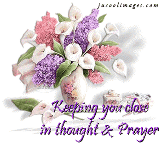 Keeping You Close In Thoughts And Prayers GIF