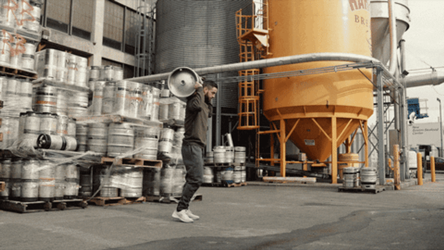 Keg Workout Fitness Training Lunge GIF