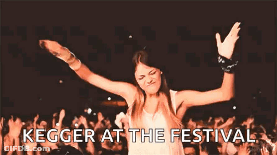 Kegger At The Festival Concert GIF