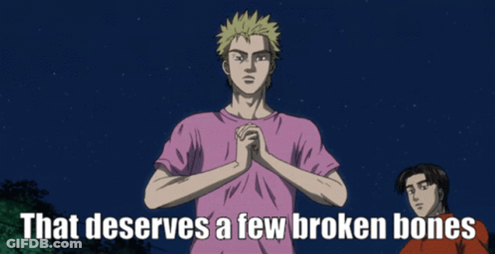 Keisuke Takahashi Breaking His Knuckles GIF