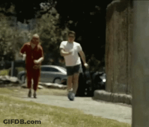 Keith Lemon Speed Walking GIF