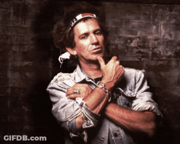 Keith Richards Crossed Arms Pose GIF
