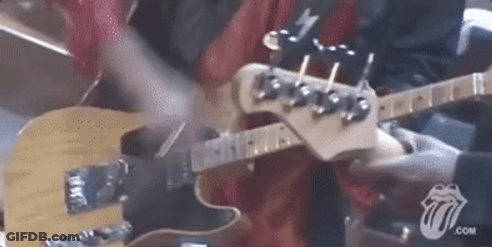 Keith Richards Rolling Stones Jam GIF