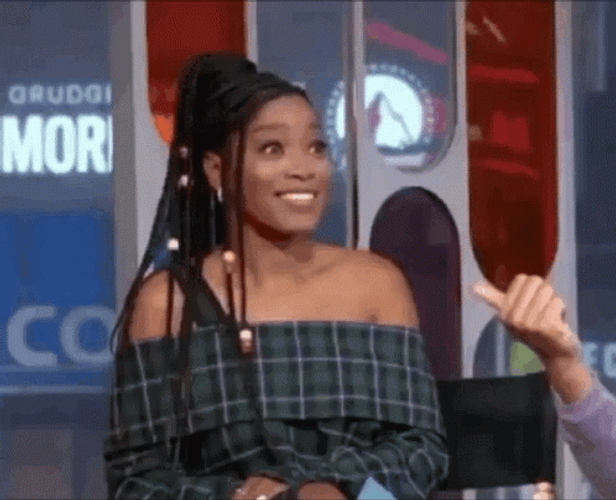 Keke Palmer Shocked Look GIF