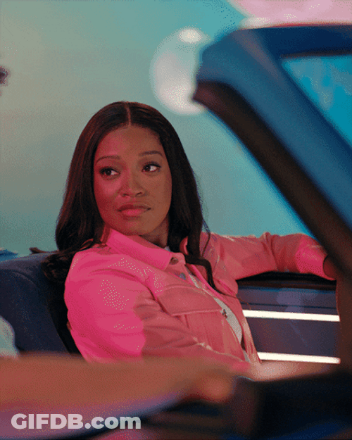 Keke Palmer Straight Face GIF