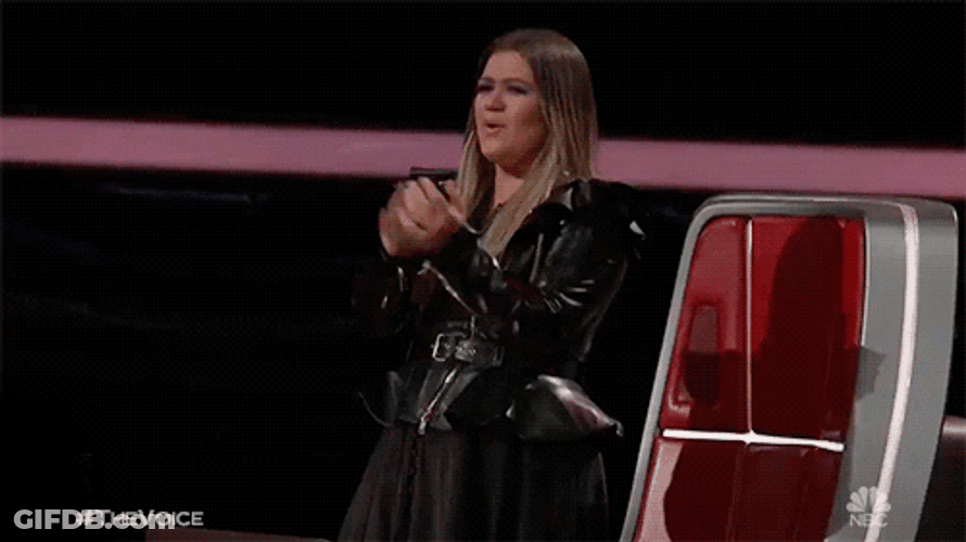 Kelly Clarkson Amazed And Applause GIF