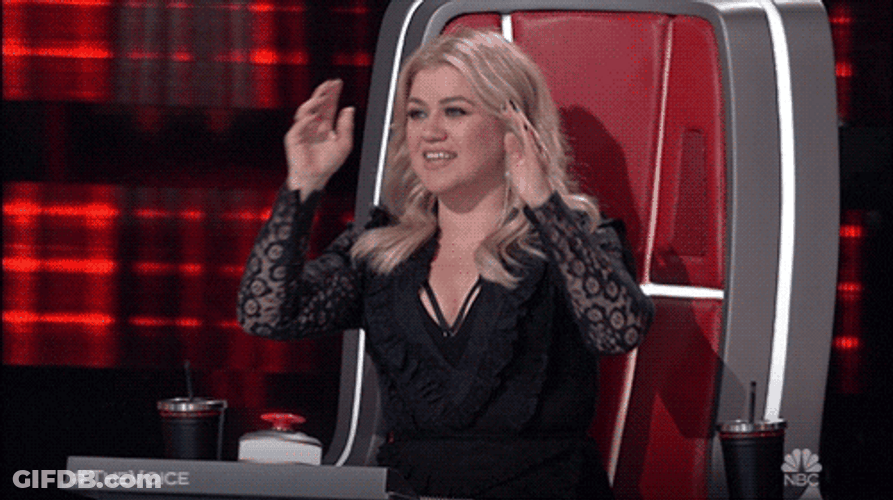 Kelly Clarkson Face Palm GIF