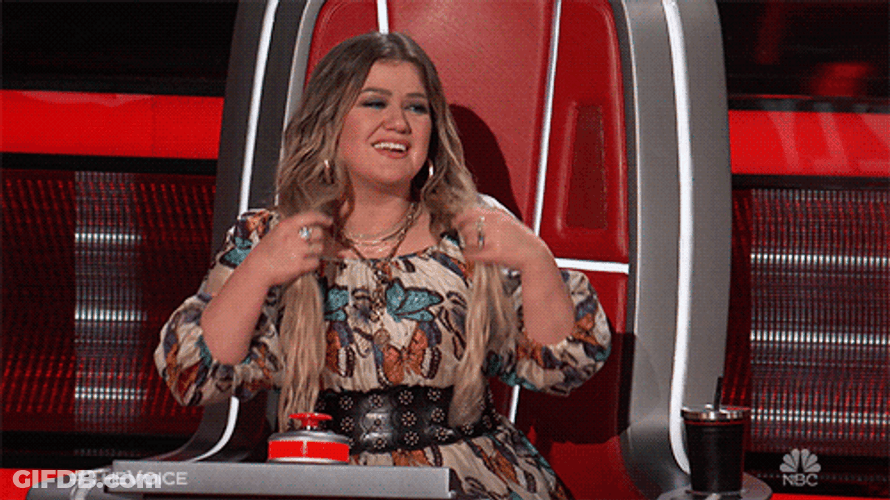 Kelly Clarkson Shy GIF