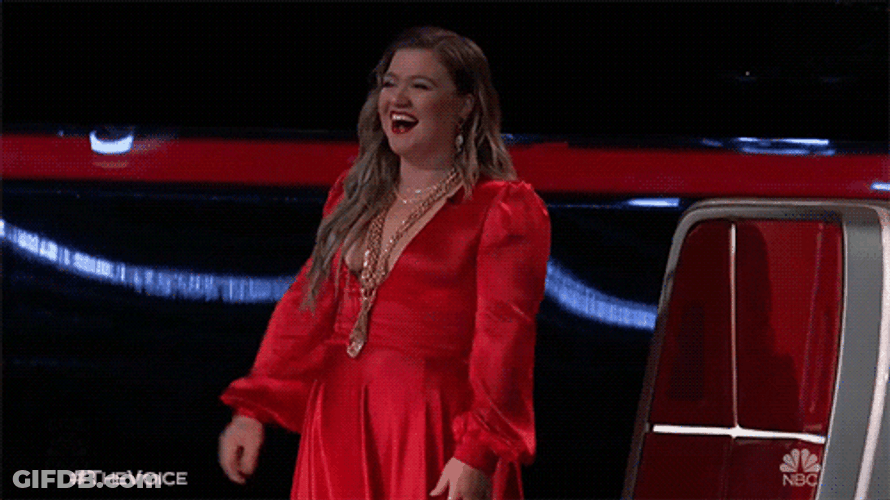 Kelly Clarkson Stand Up Clapping GIF