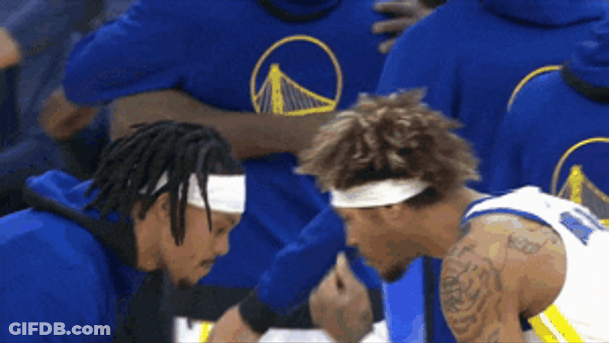Kelly Oubre Jr Playing Rock Paper Scissors GIF