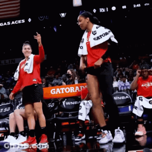 Kelsey Plum In Practice Uniform GIF