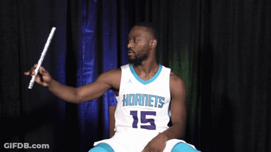 Kemba Walker From Hornets Making Magic Using Wand GIF