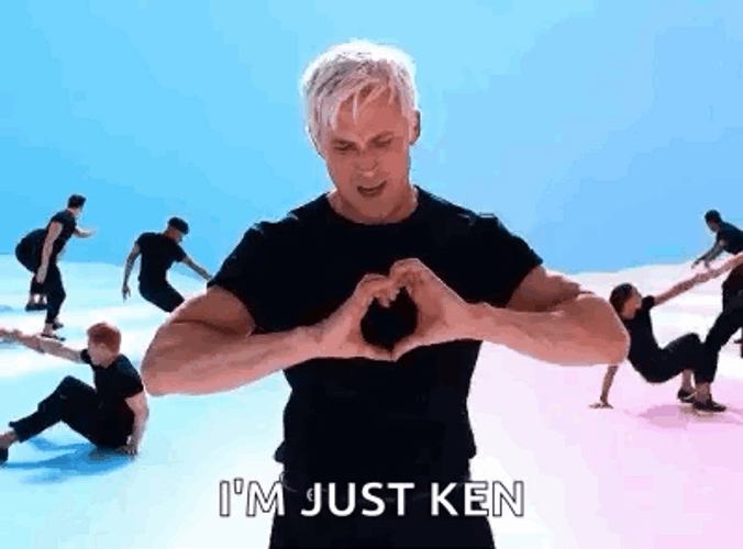 Ken Beach I'm Just Ken GIF