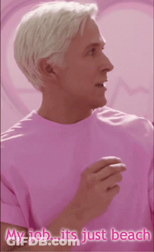 Ken Beach My Job Its Just Beach GIF