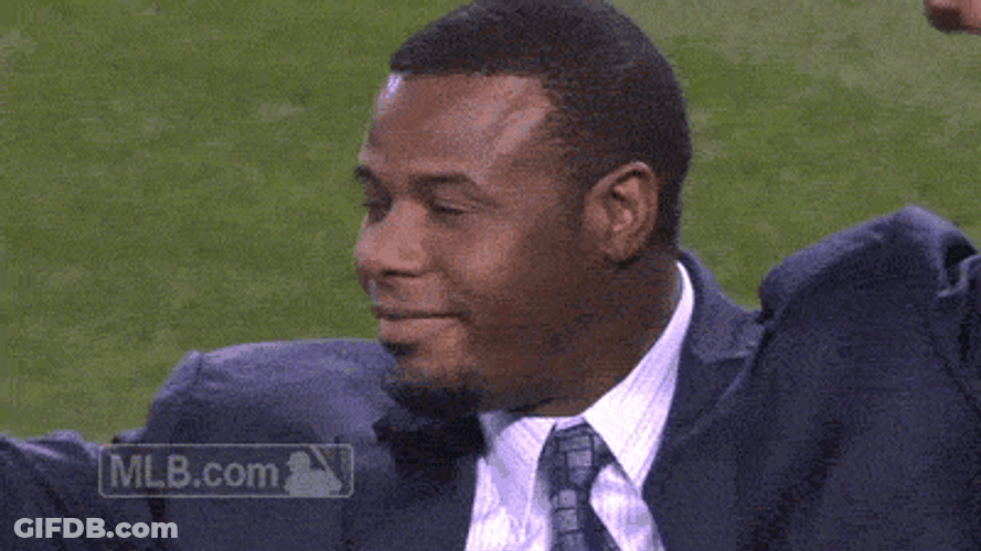 Ken Griffey Jr In Suit GIF
