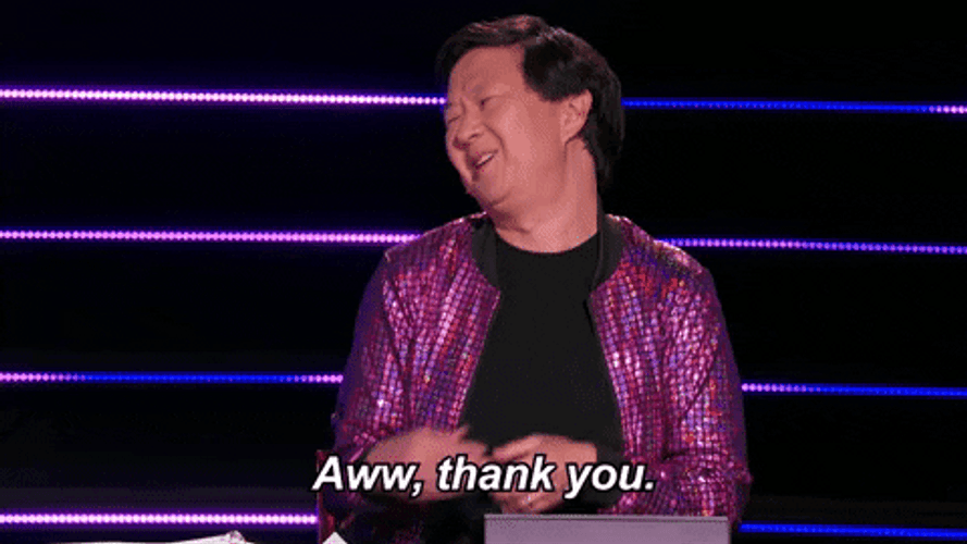 Ken Jeong Aww Thank You GIF
