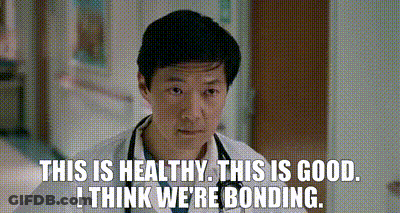 Ken Jeong Bonding GIF