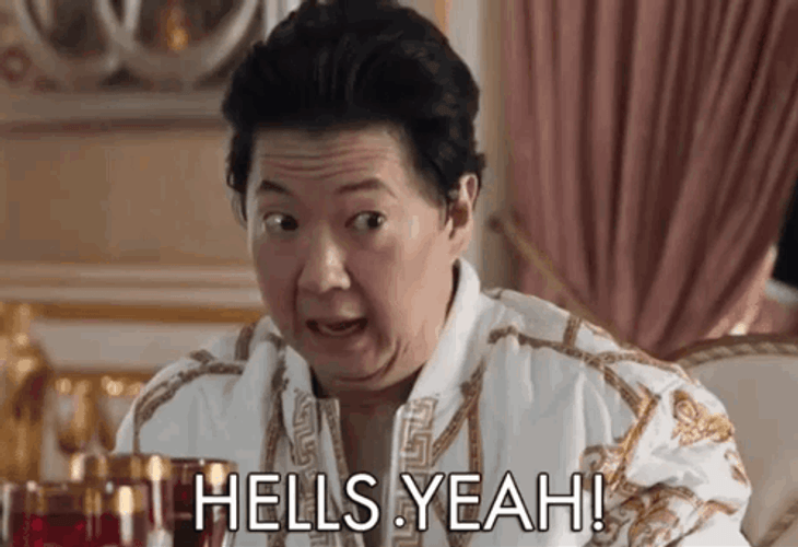 Ken Jeong Hell Yes Oh Hell Yeah GIF
