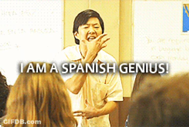 Ken Jeong I Am A Spanish Genius GIF