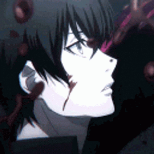 Ken Kaneki Anime Blood Tokyo Ghoul GIF