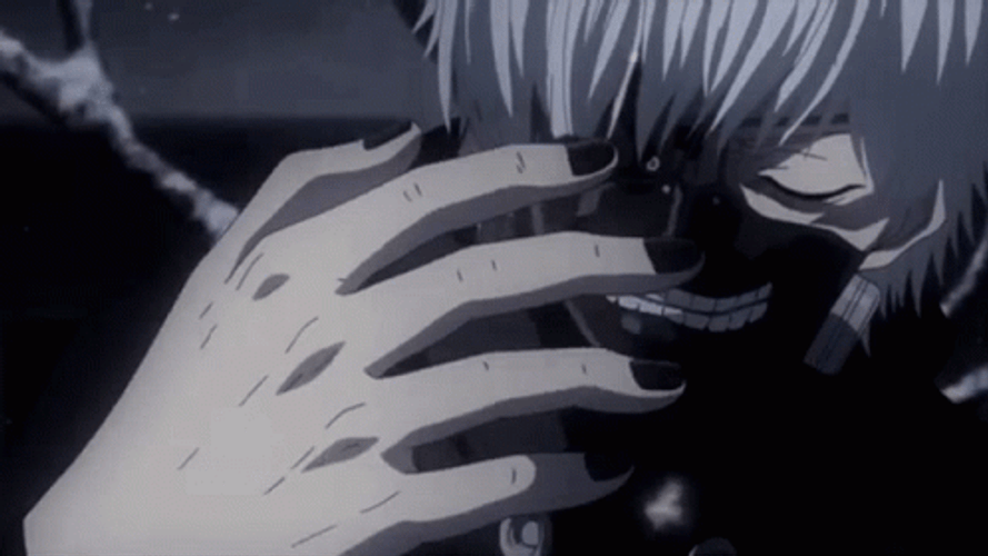 Ken Kaneki Cracking Fingers GIF