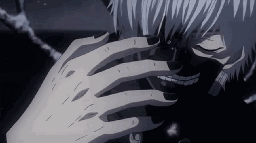 Ken Kaneki Evil Eyes Open GIF