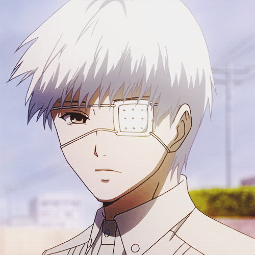 Ken Kaneki Eye Patch GIF