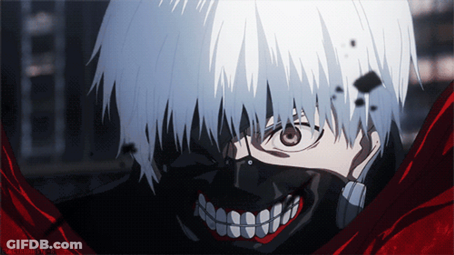 Ken Kaneki Fighting GIF