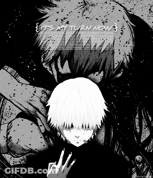 Ken Kaneki Head Down GIF