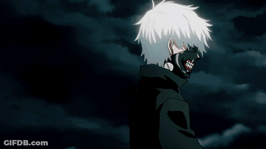 Ken Kaneki Red Eyes GIF