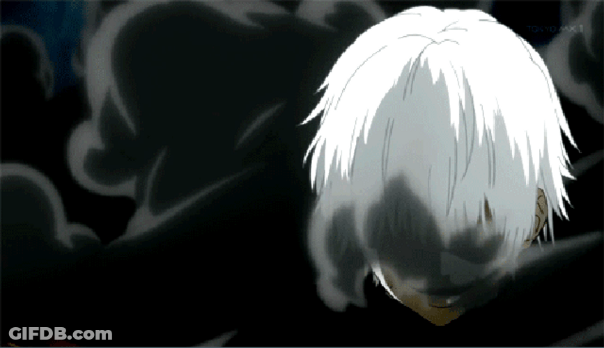 Ken Kaneki With Smoke GIF