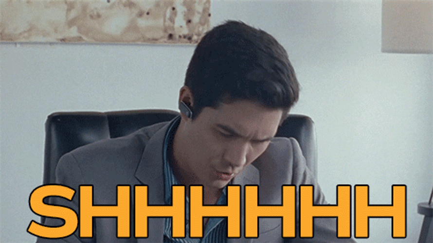 Ken Kirby Shhhh GIF