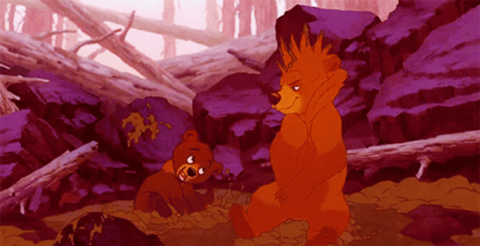 Kenai As Elder Brother Bear GIF