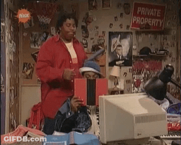 Kenan And Kel Studying GIF