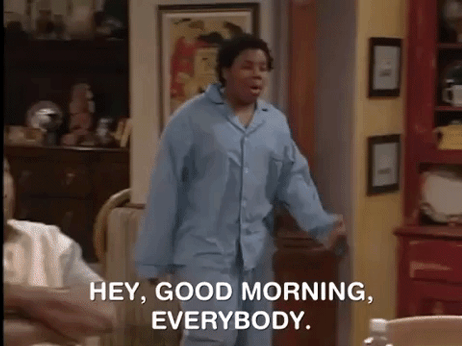 Kenan Thompson Good Morning Family GIF